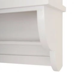 Wandablage CHARLES - weiß - mit Glastüren -Deutschland Haushalt Verkaufs-Shop 9003975200 03 1600Wx1600H