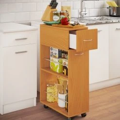 Nischenwagen TUSAL - Buche - mit Schublade -Deutschland Haushalt Verkaufs-Shop 9005459000 03 1600Wx1600H