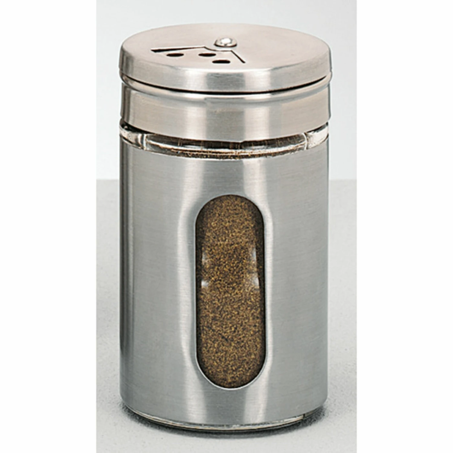 4-teiliges Gewürzstreuerset - Edelstahl - 80 ml 4 4-teiliges Gewürzstreuerset - Edelstahl - 80 ml – Bild 2