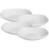 4-teiliges Suppenteller-Set - weiß - Ø 23 cm