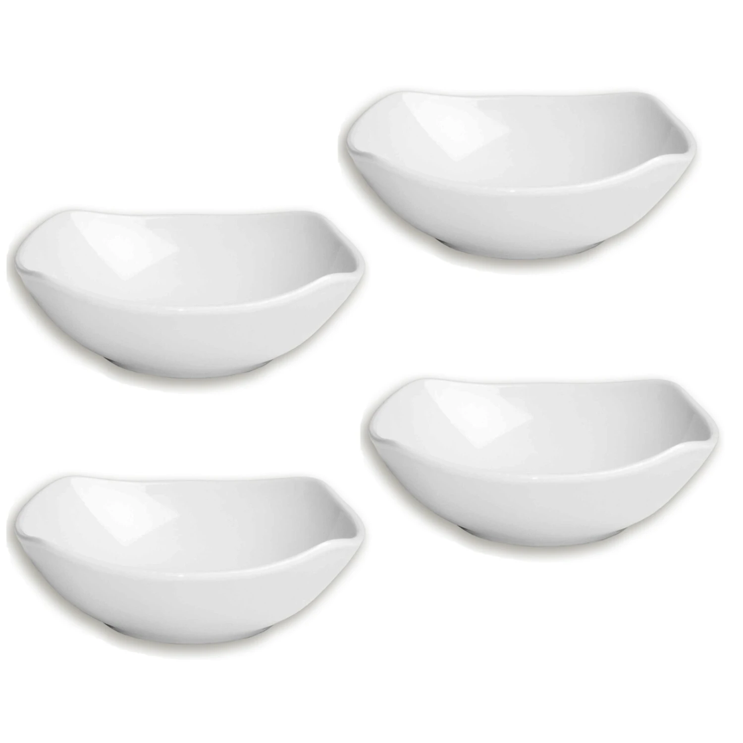 4-teiliges Salatschalen-Set - weiß - Ø 16 cm 3 4-teiliges Salatschalen-Set - weiß - Ø 16 cm